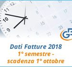 Dati Fatture 2018 (Nuovo Spesometro): 1° semestre - scadenza 1° ottobre
