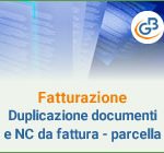 Fatturazione Web: Duplicazione documenti e Nota di Credito da Fattura/Parcella