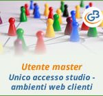 Utente master: unico accesso per lo studio agli ambienti web dei clienti