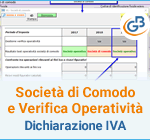 Società di Comodo e Verifica Operatività in Dichiarazione IVA 2020