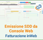 Emissione SDD da Console Web: Fatturazione inWeb